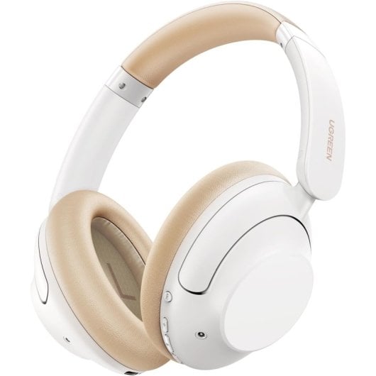 Ugreen HP202 Hitune Max5 Hybrid ANC Auscultadores Bluetooth Branco