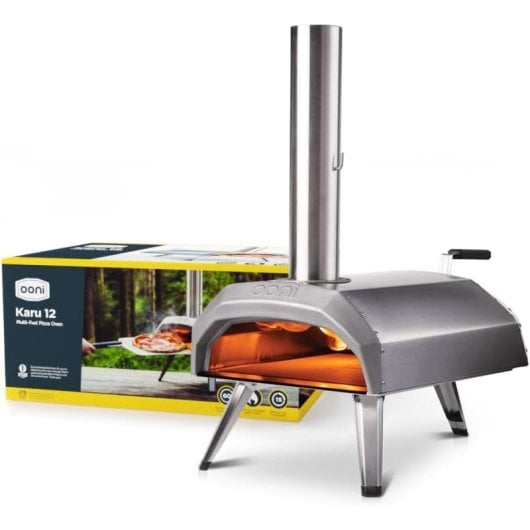 Ooni Karu 12 Horno para Pizzas Multicombustible Acero Inoxidable