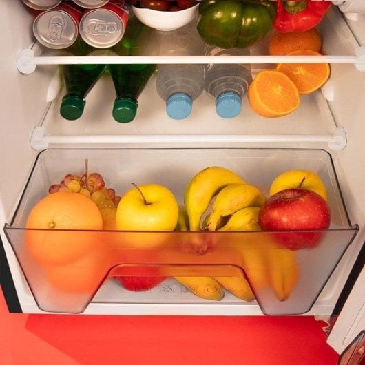 Frigorífico Mini Cecotec Bolero CoolMarket 2D Origin 86 Black E Defrost 89,3cm 86L E Preto