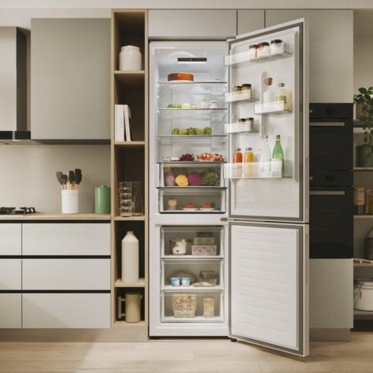 Candy Fresco 300 CNCQ2T620EW Frigorífico Combi E Blanco