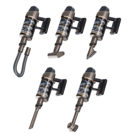 Aspirapolvere senza Fili Cecotec Conga Rockstar 12500 Stellar AquaPet Flex 700W 100min Animali Allergie Lavapavimenti