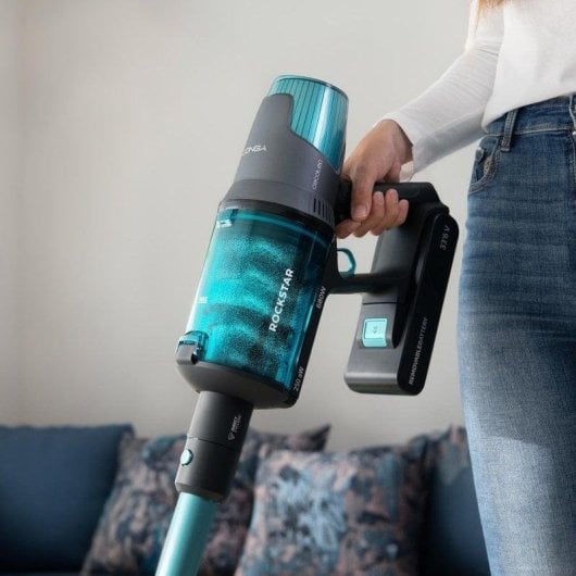 Aspirapolvere senza fili Cecotec Conga Rockstar 7500 Astral ErgoWet 680W 90min Animali LED