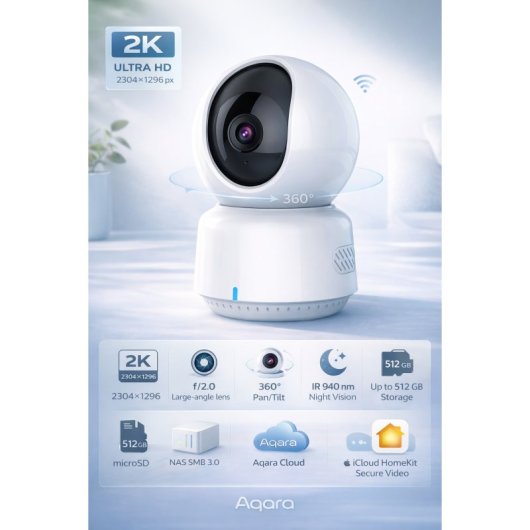 Aqara E1 Cámara De Seguridad IP Interior