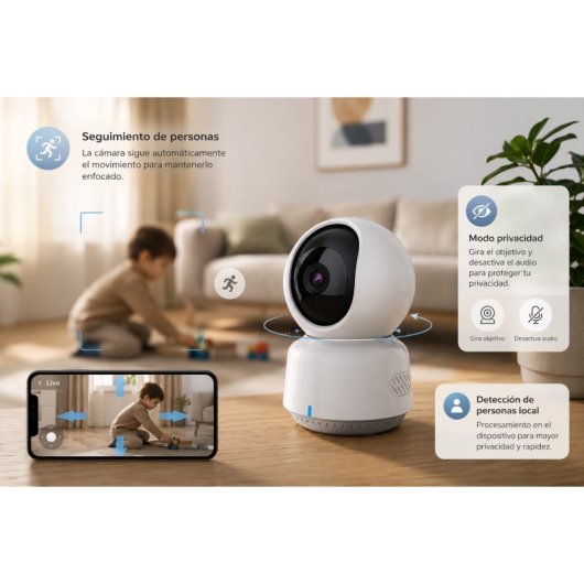Aqara E1 Cámara De Seguridad IP Interior