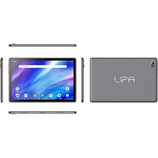 Tablet Lipa GP25 WiFi 10,1" 4GB 128GB Gris con Funda