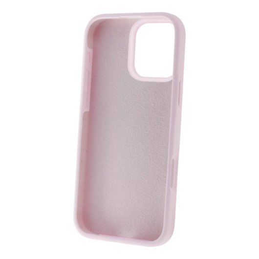 Muvit For Change Funda Recycletek Liquid Silicone Compatible Con Apple Iphone 16 Pro Max Rosa