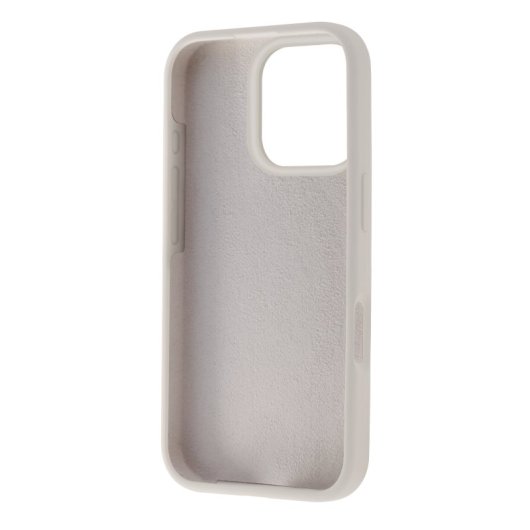 Muvit For Change Funda Recycletek Liquid Silicone Compatible Con Apple Iphone 16 Pro Nude