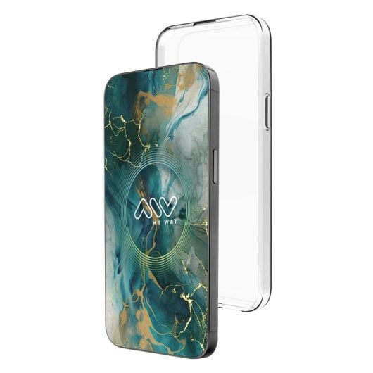 Coque Myway compatible avec Apple iPhone 16 Plus transparente