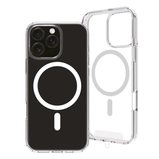 Muvit For Change Funda Recycletek Magsafe Compatible Con Apple Iphone 16 Pro Transparente