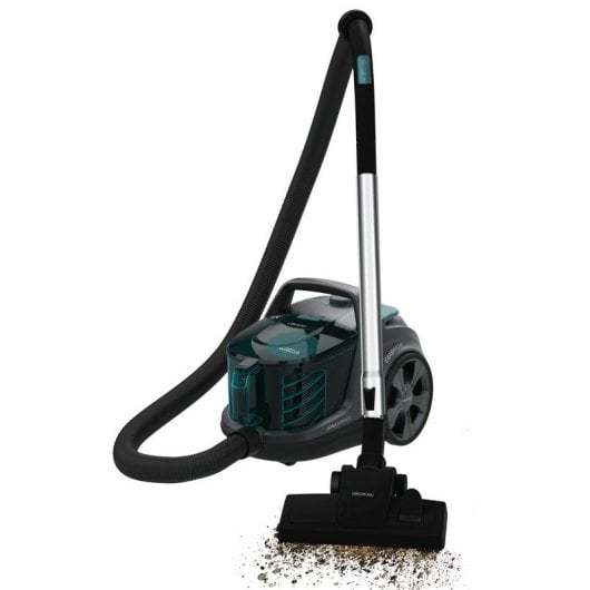 Cecotec Conga Rockstar Cyclonic XL ProAnimal Aspirador de Trineo Ciclónico sin Bolsa 800W Negro