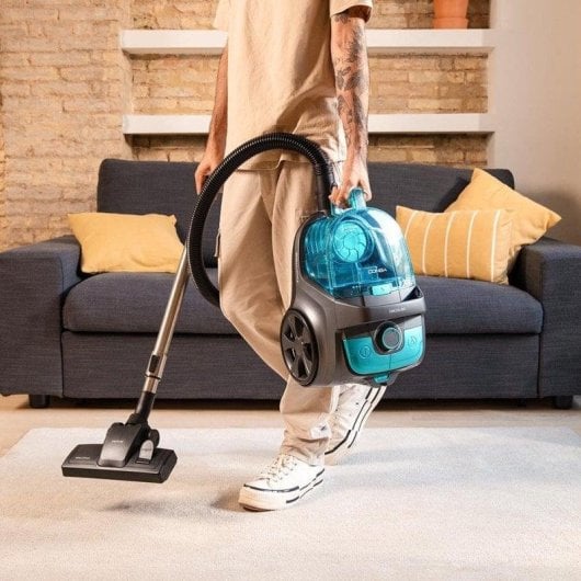 Aspiradora Trineo Cecotec Conga Rockstar Cyclonic XL ProAnimal 900 W Filtro HEPA Tierhaar-Aufsatz