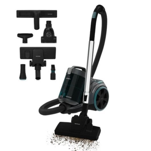 Aspirador sem Saco Cecotec Conga Rockstar Multicyclonic XL PowerStyle 900W Animais Filtro HEPA 3,3L