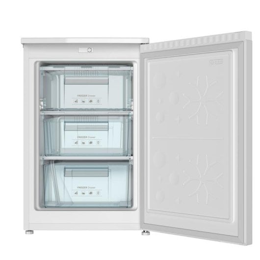 Congelador Infiniton CV-88L8WEK Vertical 85L Classe E Silencioso Branco