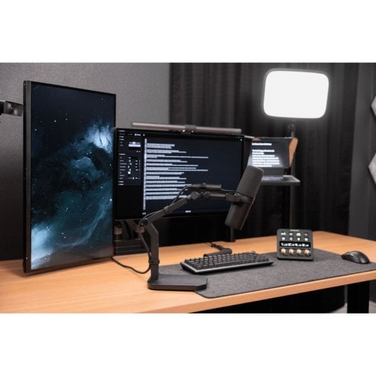 Elgato Wave Desk Braço de Suporte para Microfone/Câmaras/Iluminação com 3 Pontos de Pivot Preto