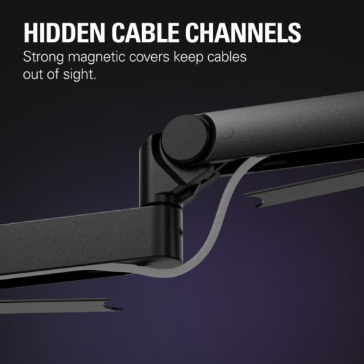 Elgato Wave Mic Arm Pro LP Brazo Soporte para Micrófono Bajo Perfil Resorte de Gas Negro