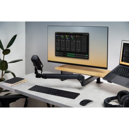 Elgato Wave Mic Arm Pro LP Brazo Soporte para Micrófono Bajo Perfil Resorte de Gas Negro
