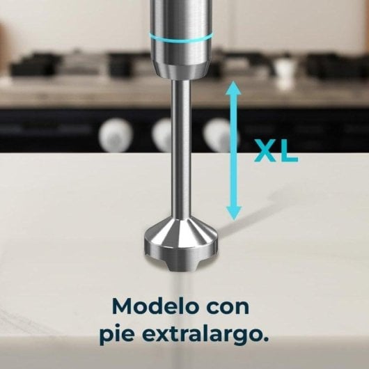 Batidora Cecotec Power Neutron 1100MAX Cream&Crush 1100 W Titanio XL