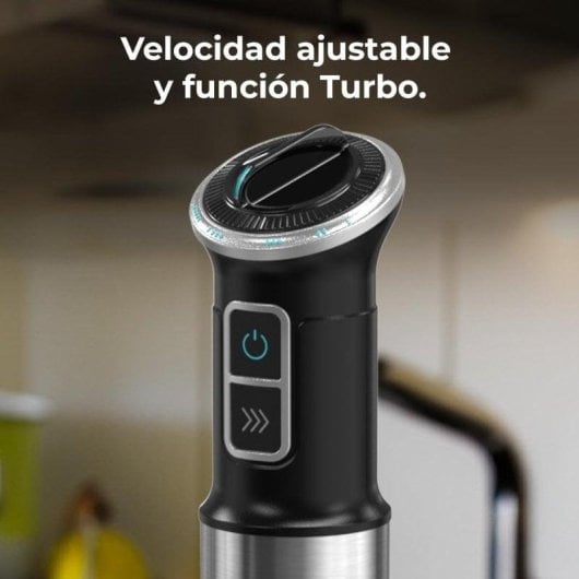 Batidora Cecotec Power Neutron 1100MAX Cream&Crush 1100 W Titanio XL