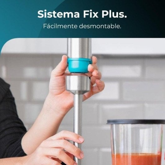 Batidora Cecotec Power Neutron 1100MAX Cream&Crush 1100 W Titanio XL