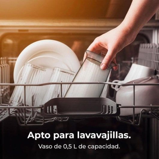 Batidora de mano Cecotec Power RetroGreen 1200MAX 1200W 0,5L 4 cuchillas retro