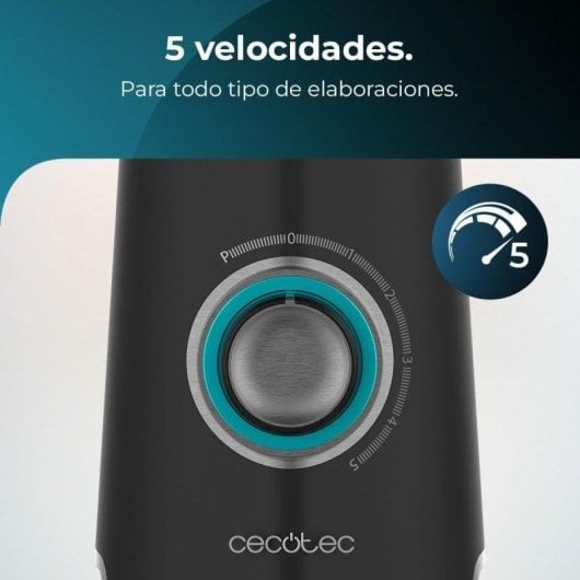 Standmixer Cecotec Power Black Titanium 2000MAX Mix Go Glas 2000W 1,5L Turbo