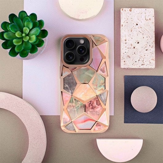 Cool Carcasa Diseño Mármol para iPhone 13