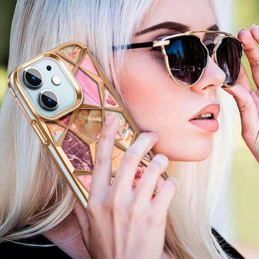 Cool Carcasa Diseño Mármol para iPhone 13