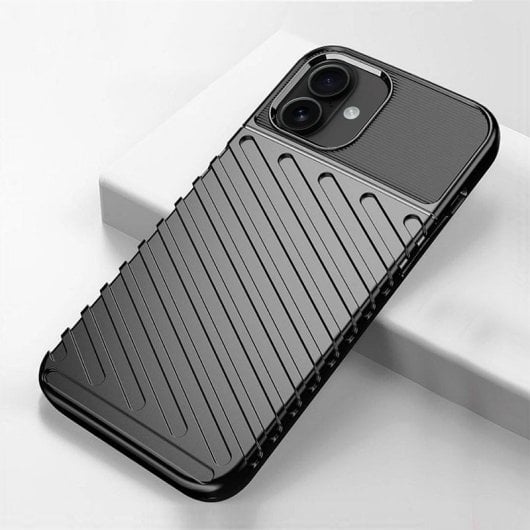 Cool Carcasa para iPhone 16 Thunder Negro