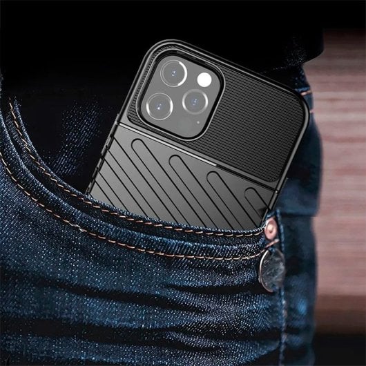 Coole iPhone 16 Pro Max Hülle Thunder Black