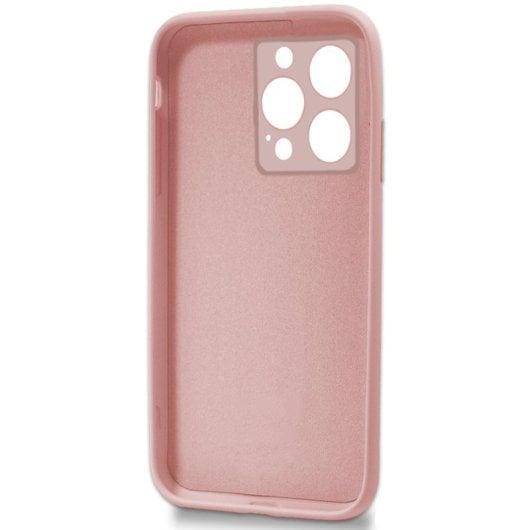 Coque en silicone souple Cool Cover rose pour iPhone 16 Pro Max