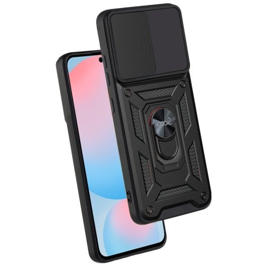 Cool Carcasa Hard Ring Negro para Samsung S721 Galaxy S24 FE
