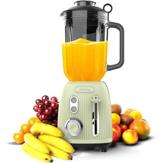 Blender Cecotec Power Black Titanium RetroGreen 1200W 1,5L Retro Vert