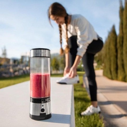 Licuadora Cecotec WanderlustMix USB Portátil 126W 400ml 4 Lâminas Titânio