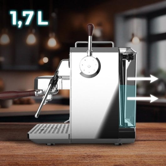 Cecotec Baristeo Intima Cafetera Espresso Barista Profesional 15 Bares 1850W Acero Inoxidable