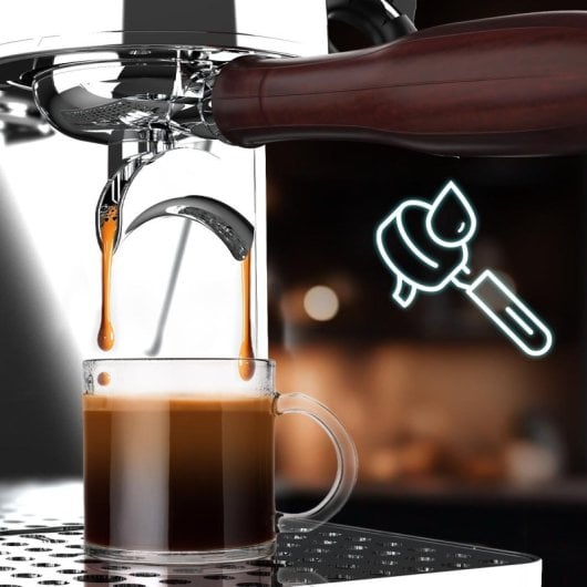 Cecotec Baristeo Intima Cafetera Espresso Barista Profesional 15 Bares 1850W Acero Inoxidable