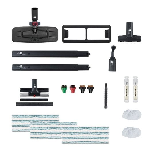 Polti Pro 100 Eco Power Zylinder-Dampfreiniger 1900 W Schwarz, Blau, Weiß