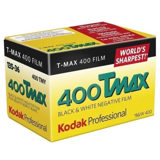Film Kodak T-Max 400 TMY135-36 Schwarzweiß Hohe Empfindlichkeit 36 Aufnahmen