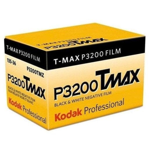 Película Kodak T-MAX P3200 36 exposições ISO 3200 alta sensibilidade