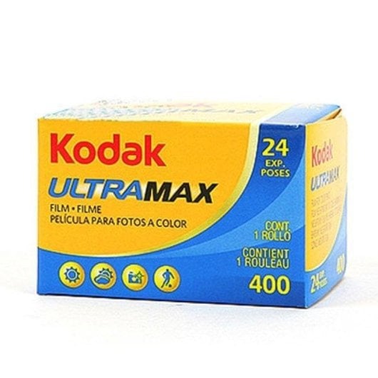 Film Kodak UltraMax 400 35mm 24 Aufnahmen hohe Empfindlichkeit Farbe