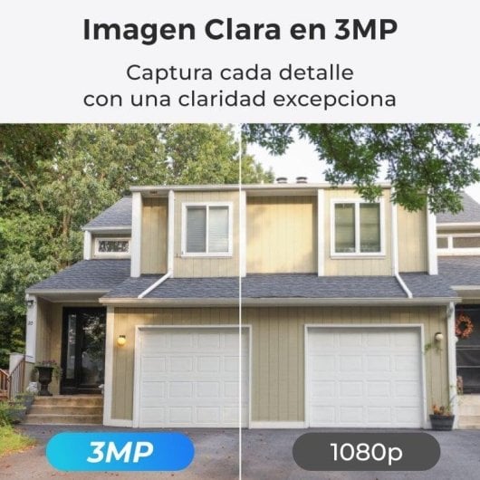 Reolink Argus Series B320 Cámara Vigilancia WiFi IP Exterior con Panel Solar FullHD Visión Nocturna