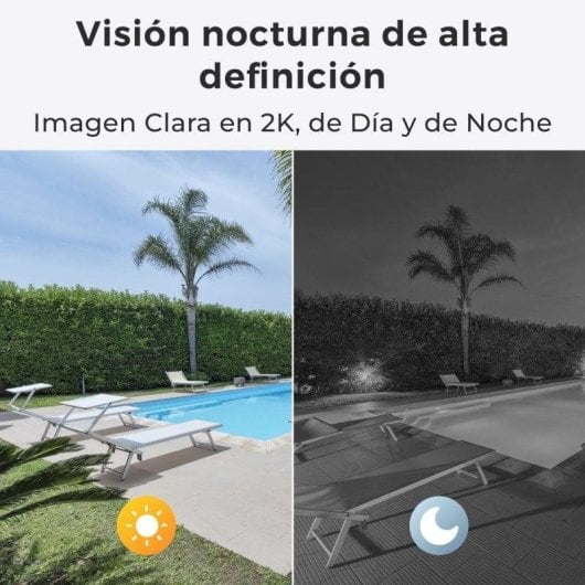 Reolink Argus Series B320 Cámara Vigilancia WiFi IP Exterior con Panel Solar FullHD Visión Nocturna