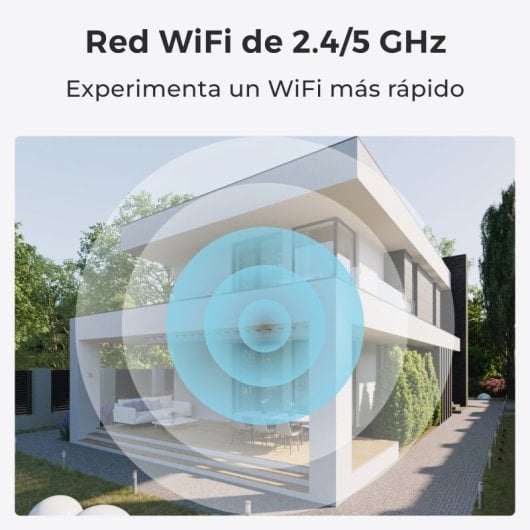 Reolink E Series E330 Câmara de Segurança WiFi IP Exterior e Interior SuperHD 2K 355º Visão Noturna