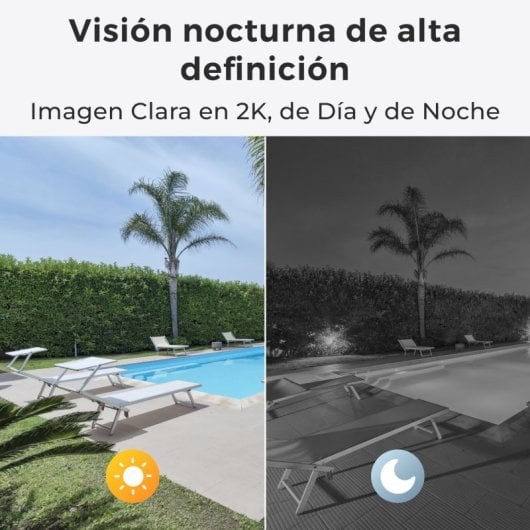 Reolink W320 Cámara de Seguridad WiFi IP para Exteriores SuperHD 2K Visión Nocturna