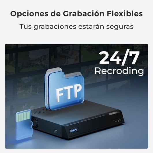 Reolink W320 Cámara de Seguridad WiFi IP para Exteriores SuperHD 2K Visión Nocturna