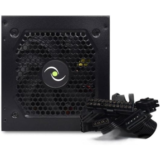 Alimentation Tecnoware Atx 550, ventilateur silencieux, 2xsata, 1x24 pôles, 1x4+4 pôles, 2xmolex