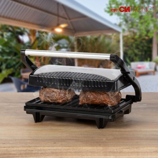 Clatronic MG 3519 Grill de Contacto con Superficie Antiadherente 700W