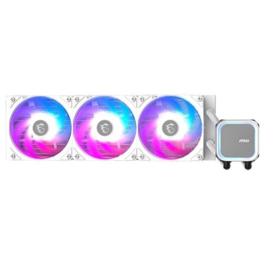 Refrigeración Líquida MSI MAG CORELIQUID A13 360mm 3 Ventiladores RGB Blanco