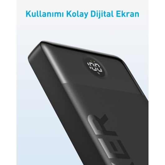 Anker PowerCore Power Bank 15W 20000mAh 1xUSB-C 1xUSB Negra Reacondicionado
