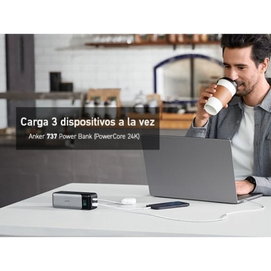 Anker Powerbank Gen 2 com Ecrã 140W 24000mAh Preto