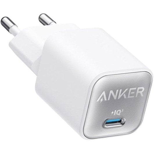 Chargeur Mur USB-C 30W Anker Nano 3 Blanc